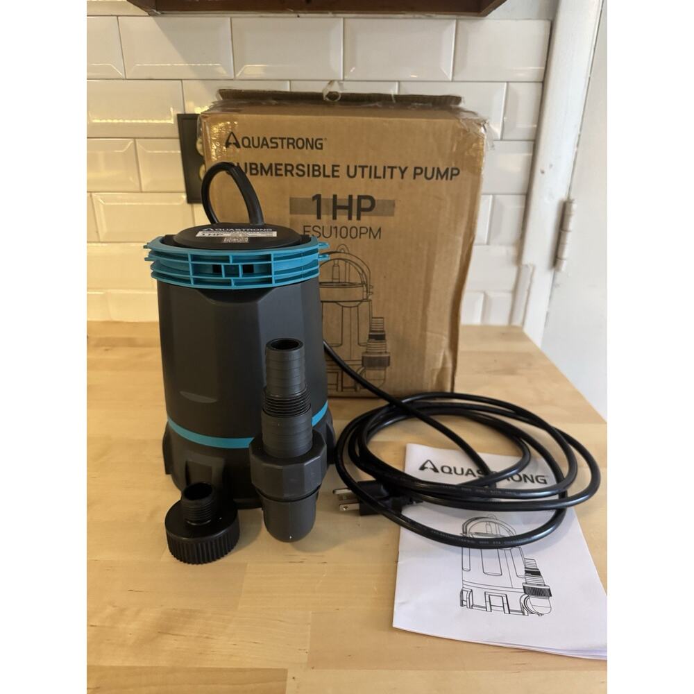 Aquastrong 1HP Submersible Utility Pump ESU100PM